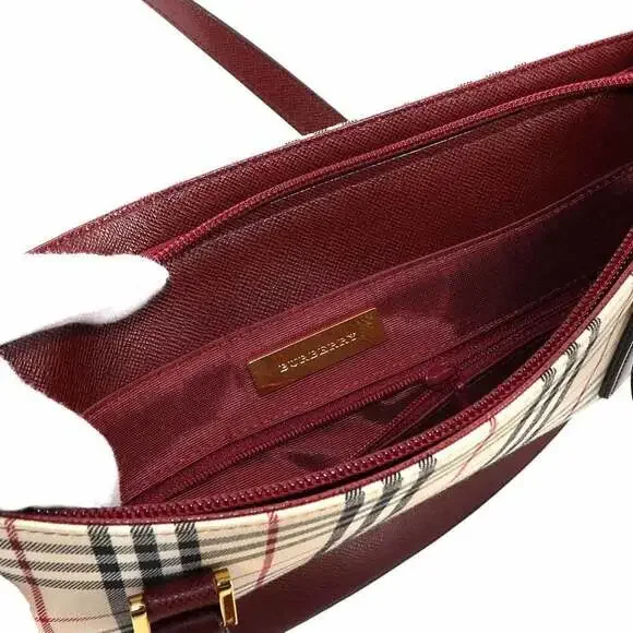 BURBERRY Beige Leather Tote Bag - Picture 7 of 9